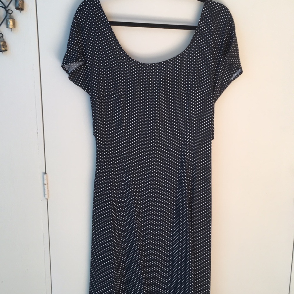 Bar III high low kind of backless dress Lrg NWT